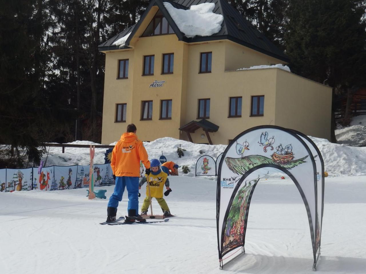 Pension Adrie Janske Lazne Exterior foto